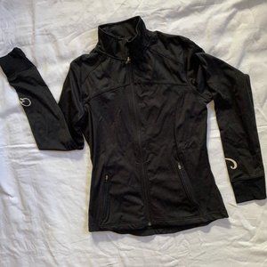 Athleta NWOT! Black zip-up